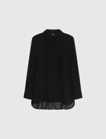 Load image into Gallery viewer, black Georgette shirt
