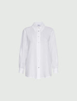 Load image into Gallery viewer, optical white linen shirt
