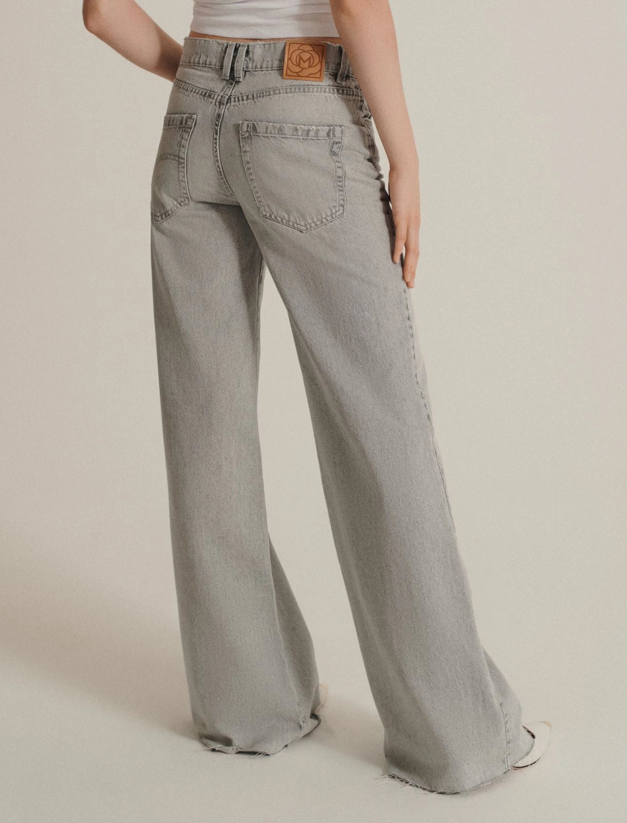 ice Wide-leg jeans