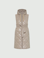 Load image into Gallery viewer, turtledove long reversible gilet
