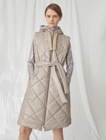 Load image into Gallery viewer, turtledove long reversible gilet
