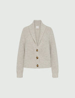 Carregar imagem no visualizador da galeria, wool white mohair cardigan
