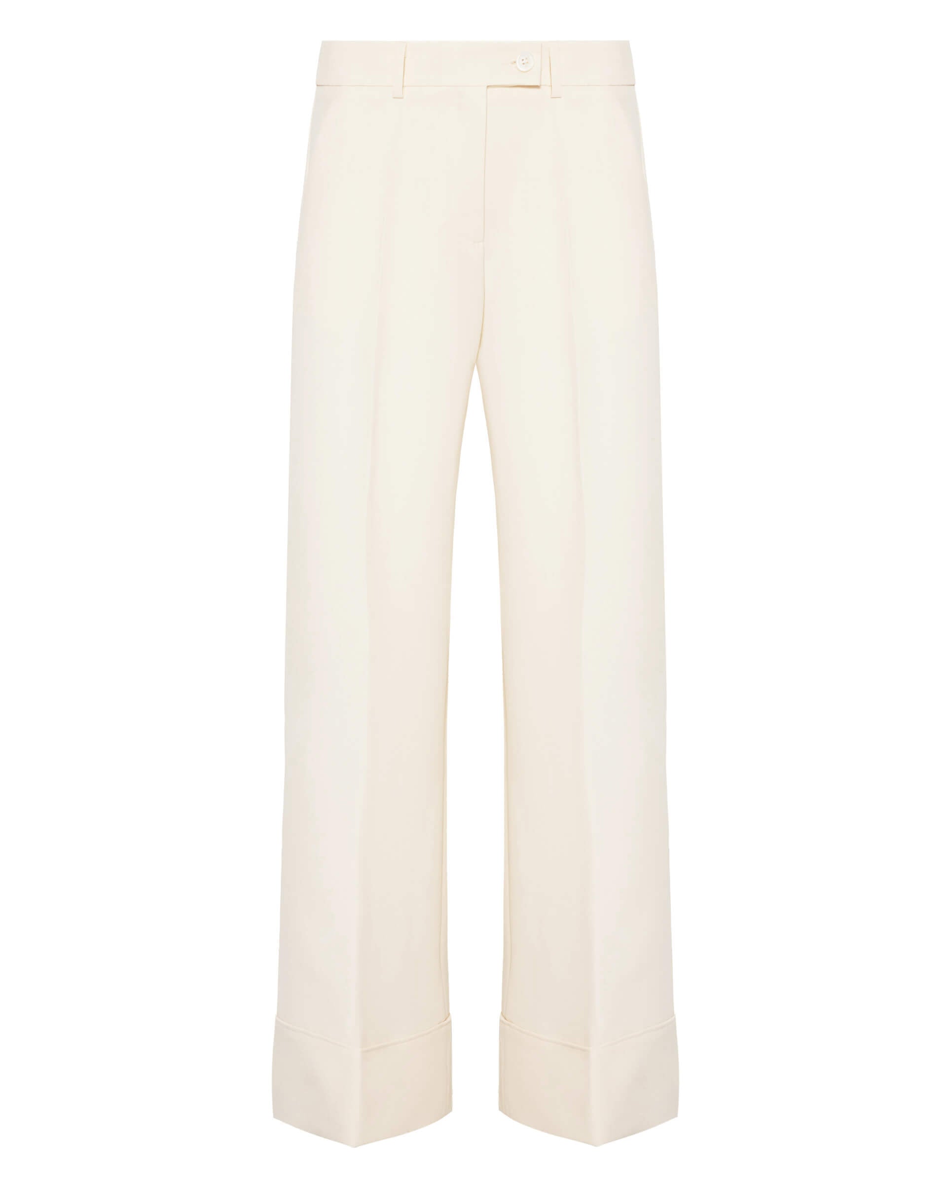 buttercream palazzo trousers