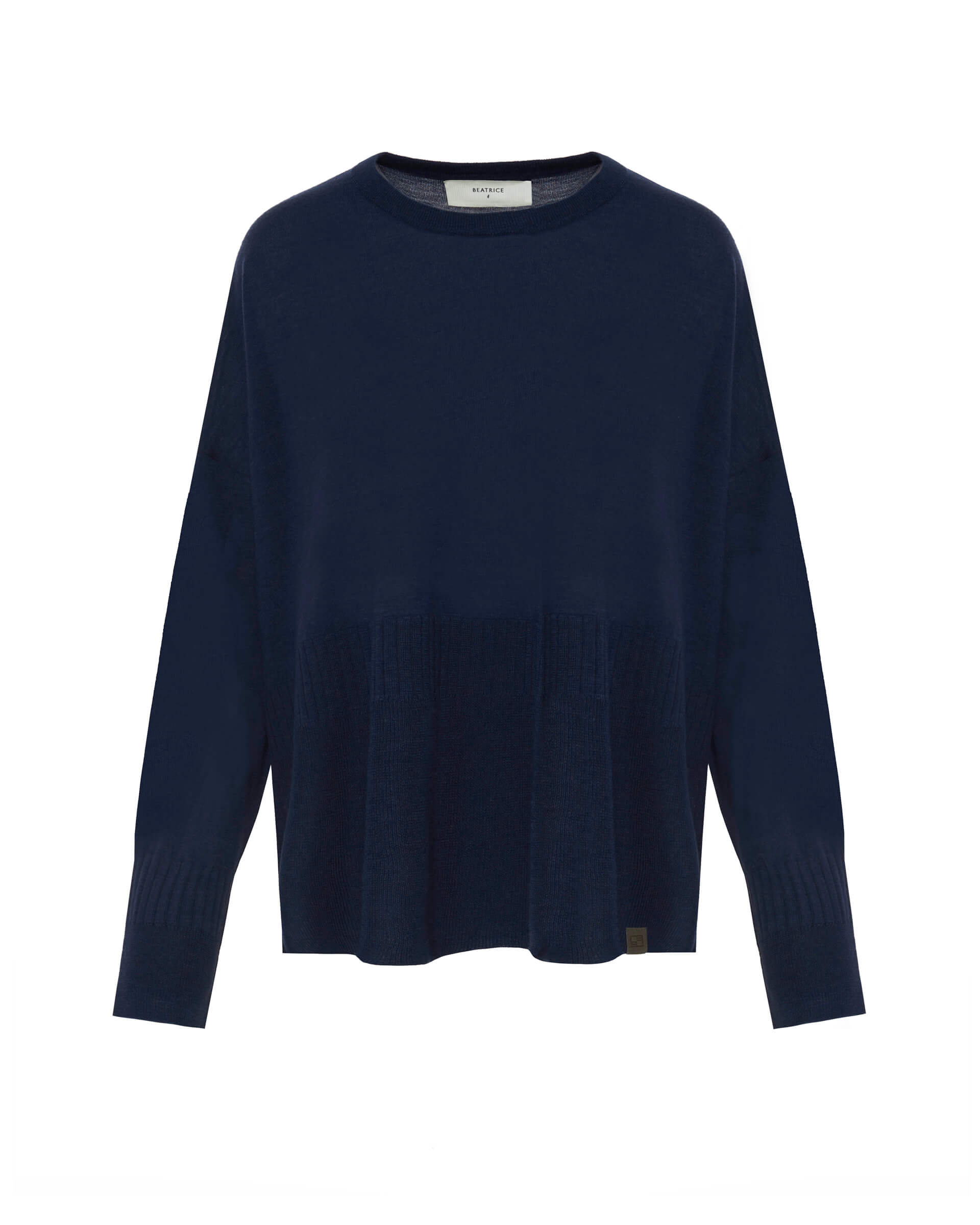 midnight blue boxy jumper