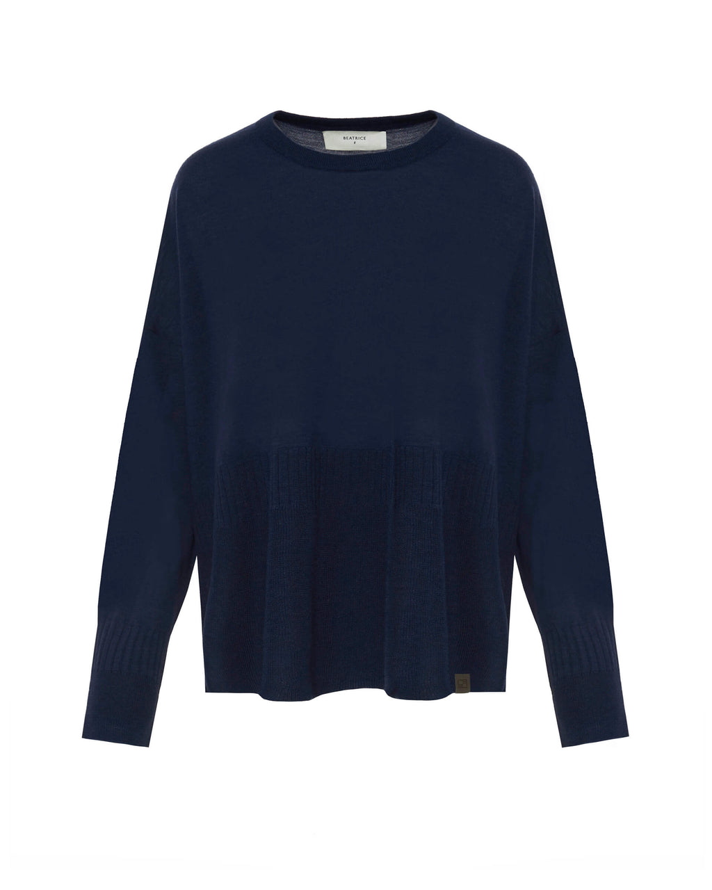 midnight blue boxy jumper