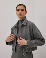 Load image into Gallery viewer, titanium bomber jacket
