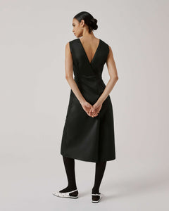 black sheath dress