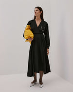 Carregar imagem no visualizador da galeria, stormy weather pleated dress
