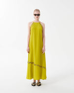 Load image into Gallery viewer, wasabi satin dress
