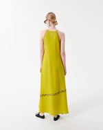 Load image into Gallery viewer, wasabi satin dress
