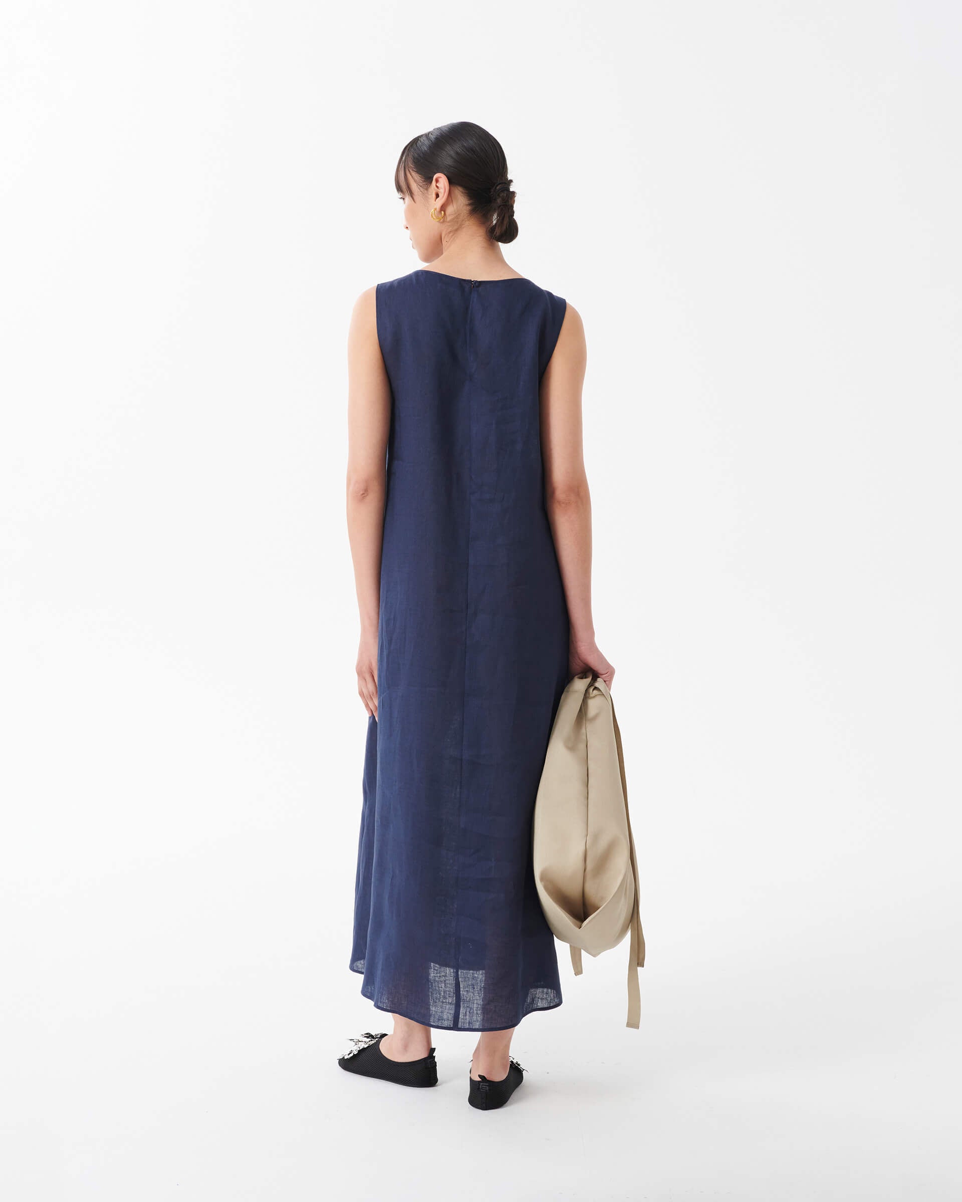 eclipse linen dress