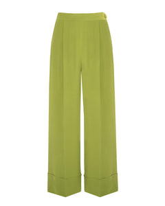 wasabi cropped trousers