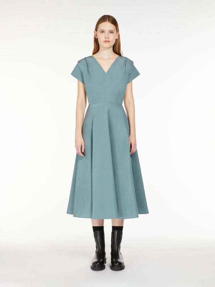 avio midi taffeta dress