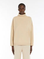 Load image into Gallery viewer, sand wool high-neck sweater
