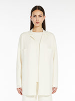 Load image into Gallery viewer, white belted viscose cardigan
