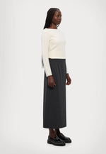 Carregar imagem no visualizador da galeria, dark grey skirt cluny
