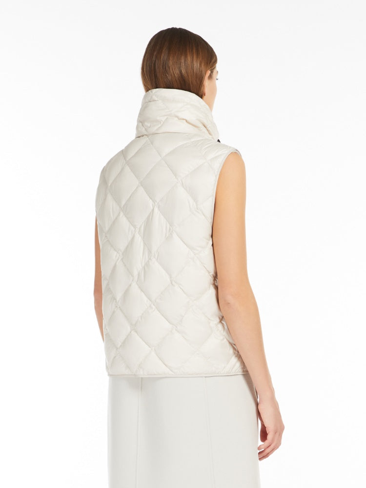 sand goose-down gilet