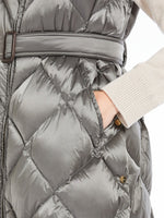 Carregar imagem no visualizador da galeria, medium grey midi gilet
