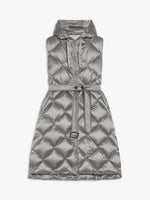 Carregar imagem no visualizador da galeria, medium grey midi gilet
