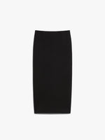 Load image into Gallery viewer, black scuba jersey pencil skirt
