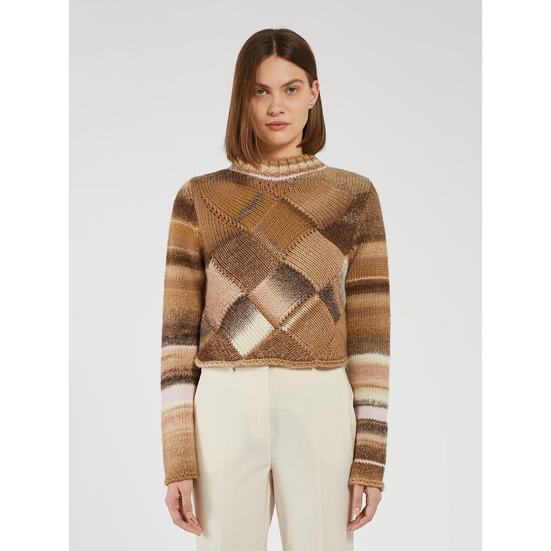 camel nuanced sweater