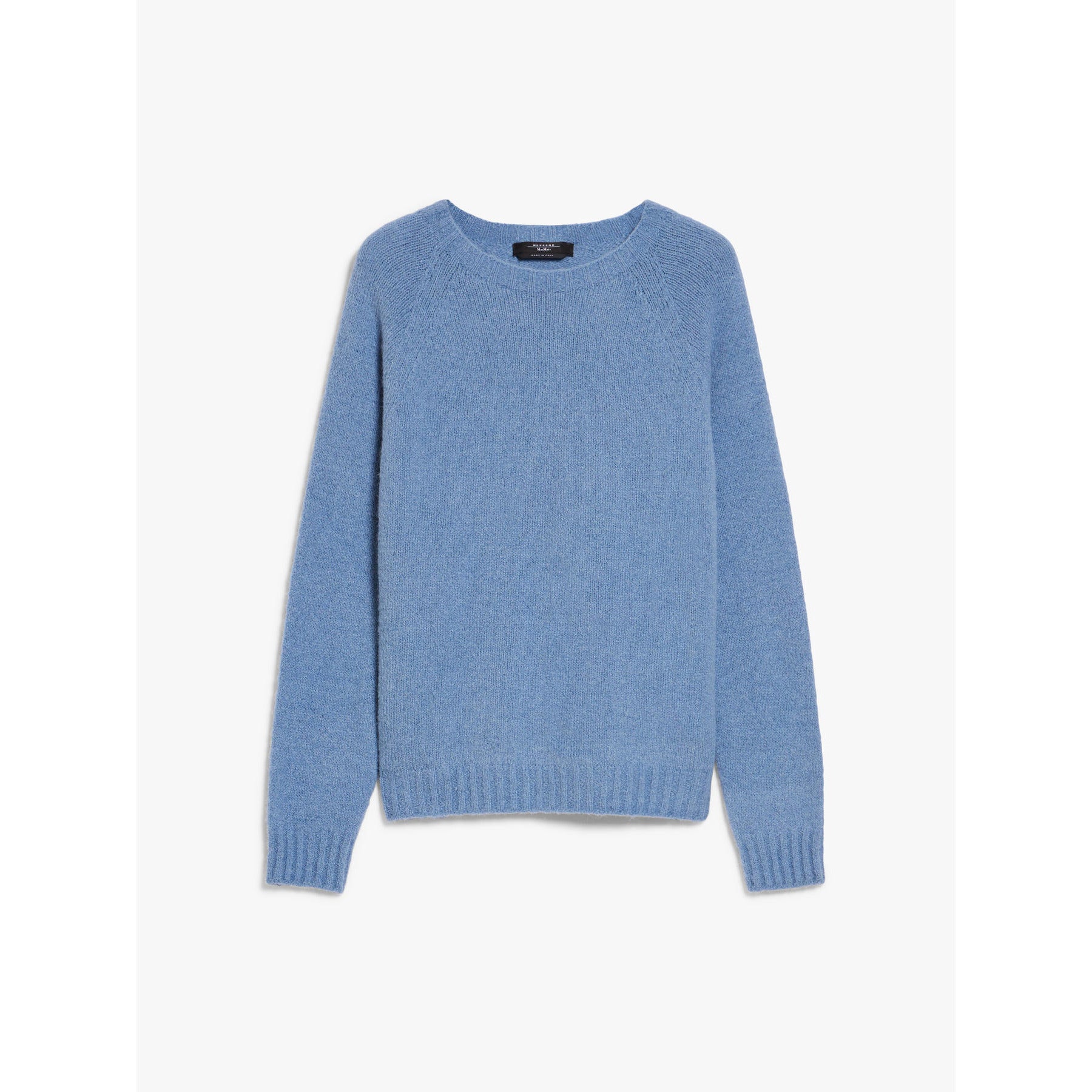 light blue alpaca & cotton sweater