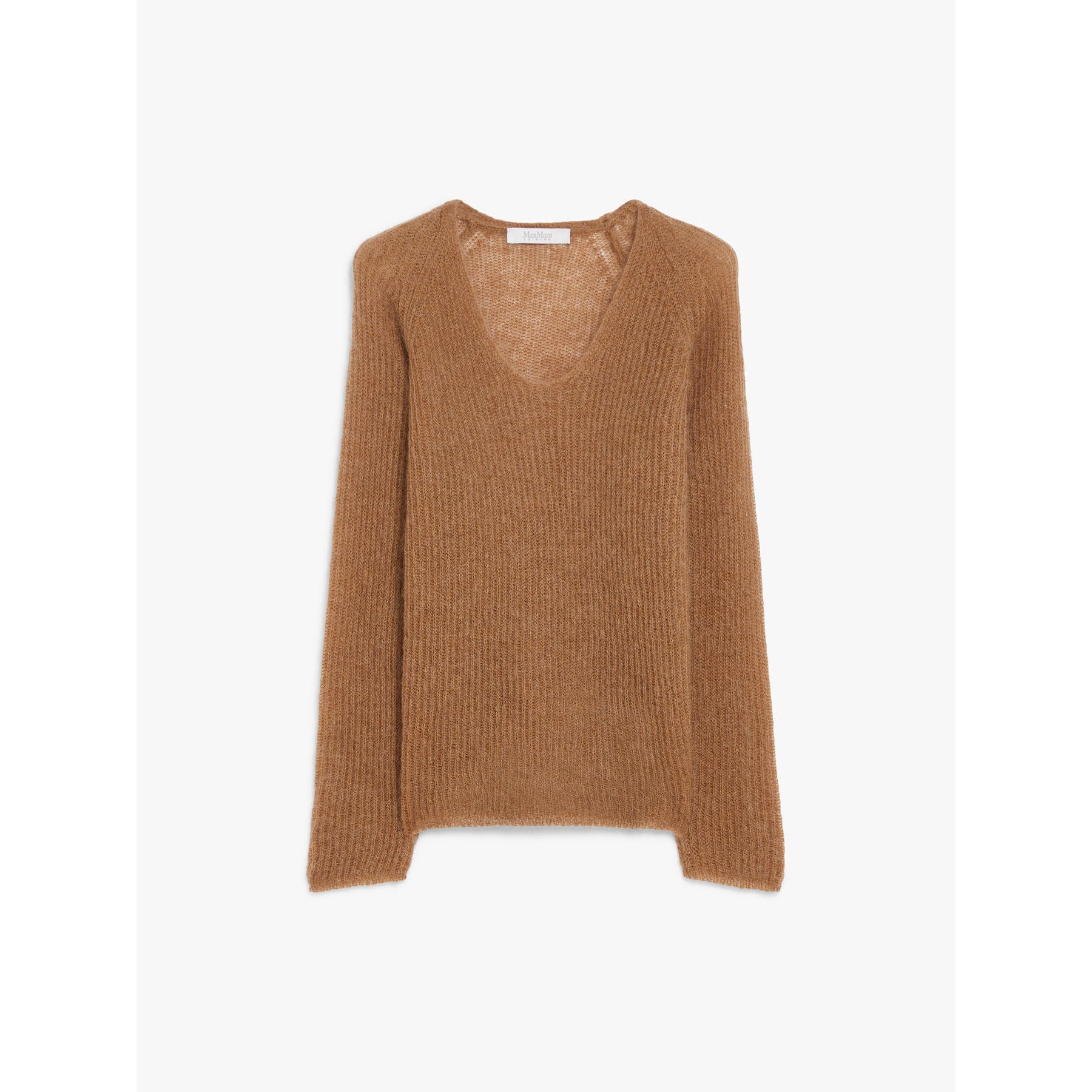 tobacco mohair yarn jumper