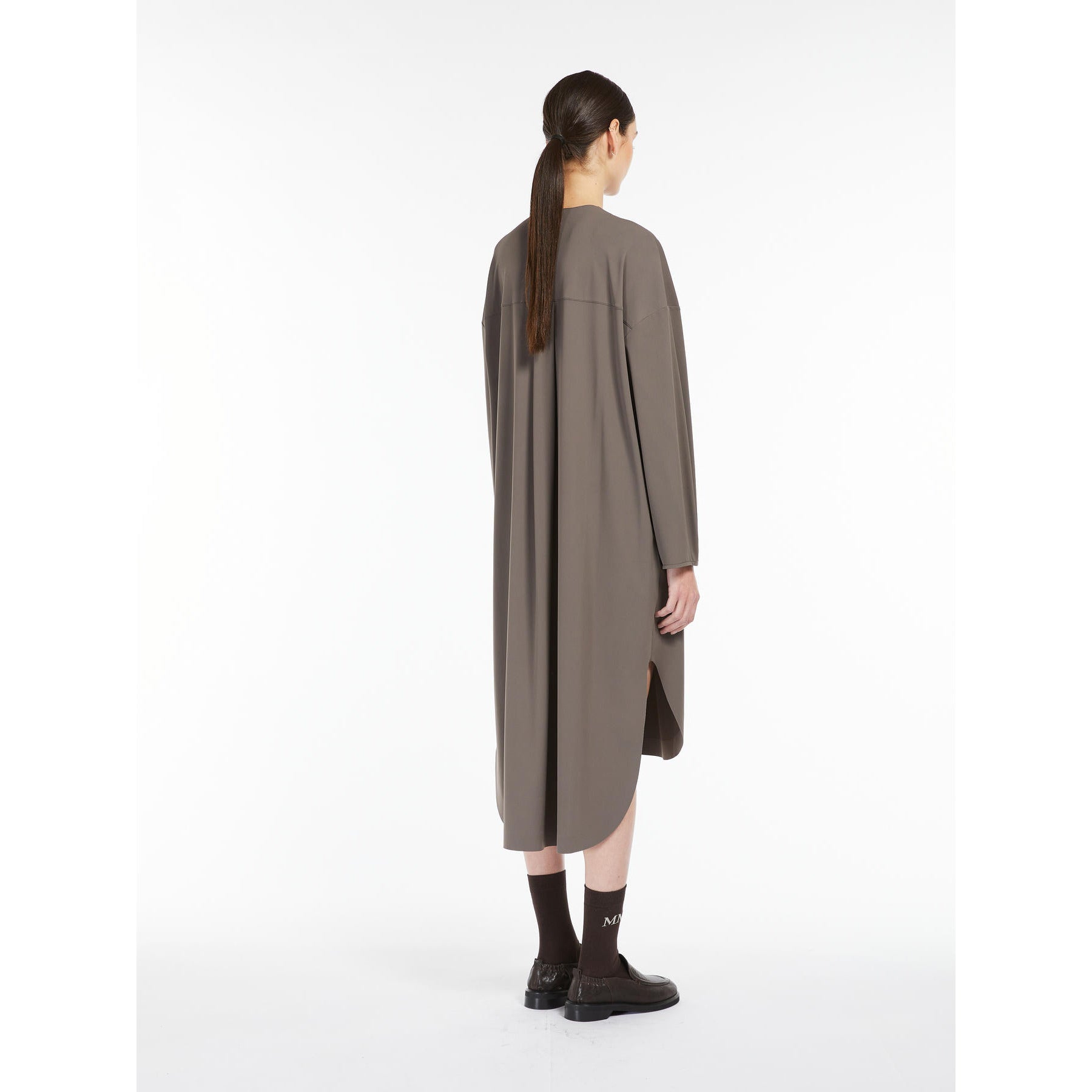 mud fluid shirt dress