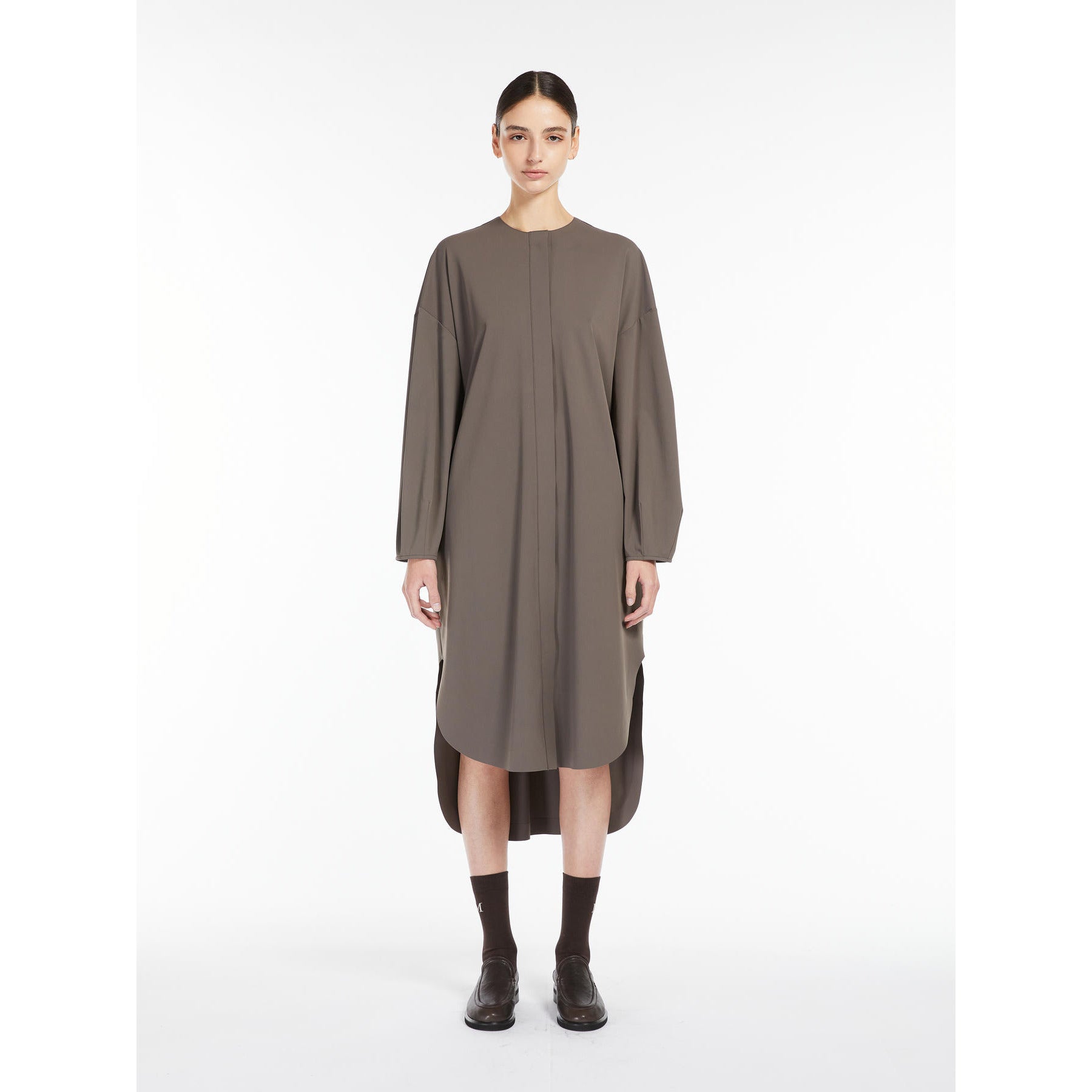 mud fluid shirt dress