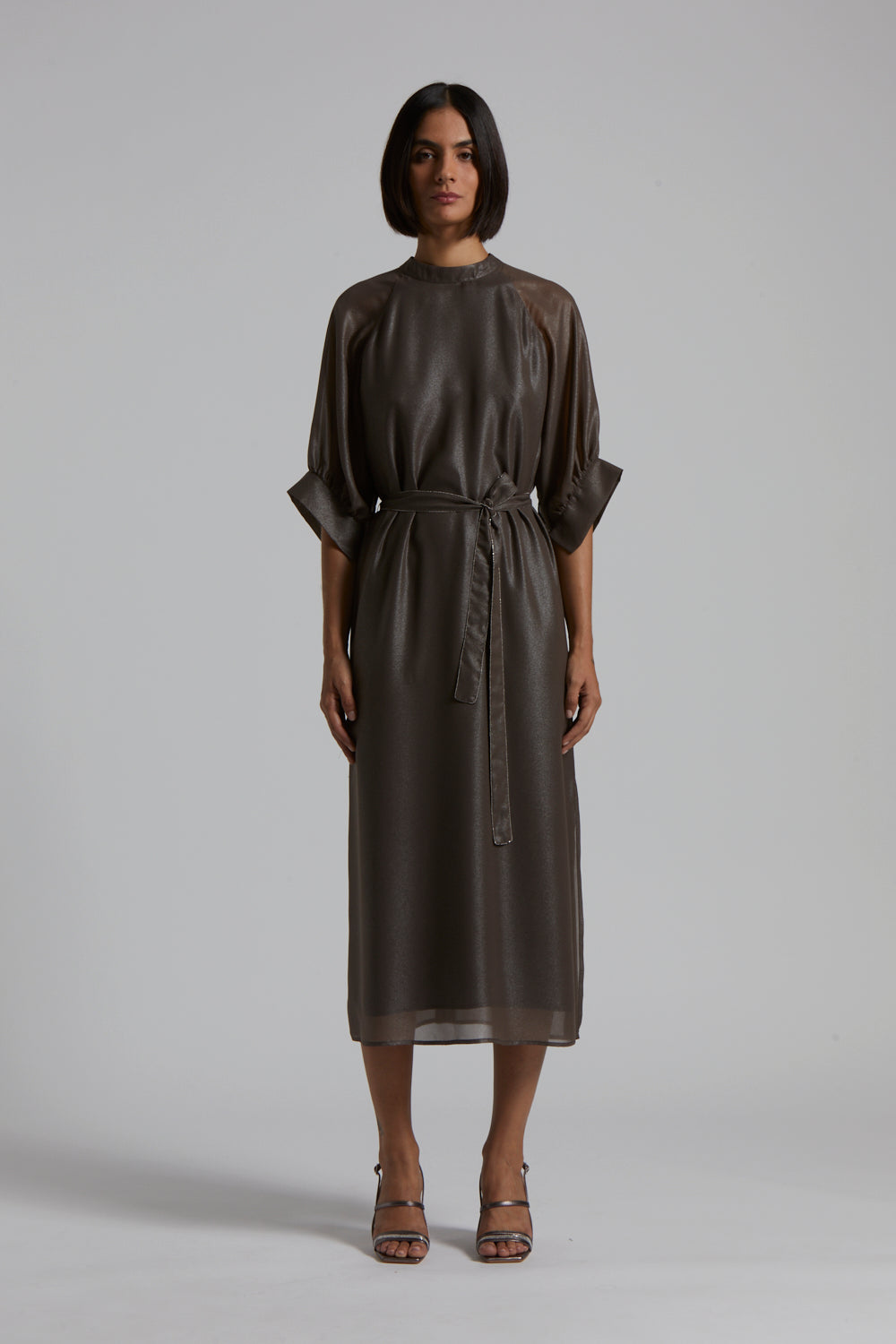 ebony extra light midi dress