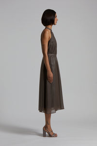 ebony extra light midi dress