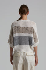 Carregar imagem no visualizador da galeria, quartz sand knitted sweater
