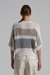 quartz sand knitted sweater