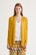 Load image into Gallery viewer, yellow modern look cardigan
