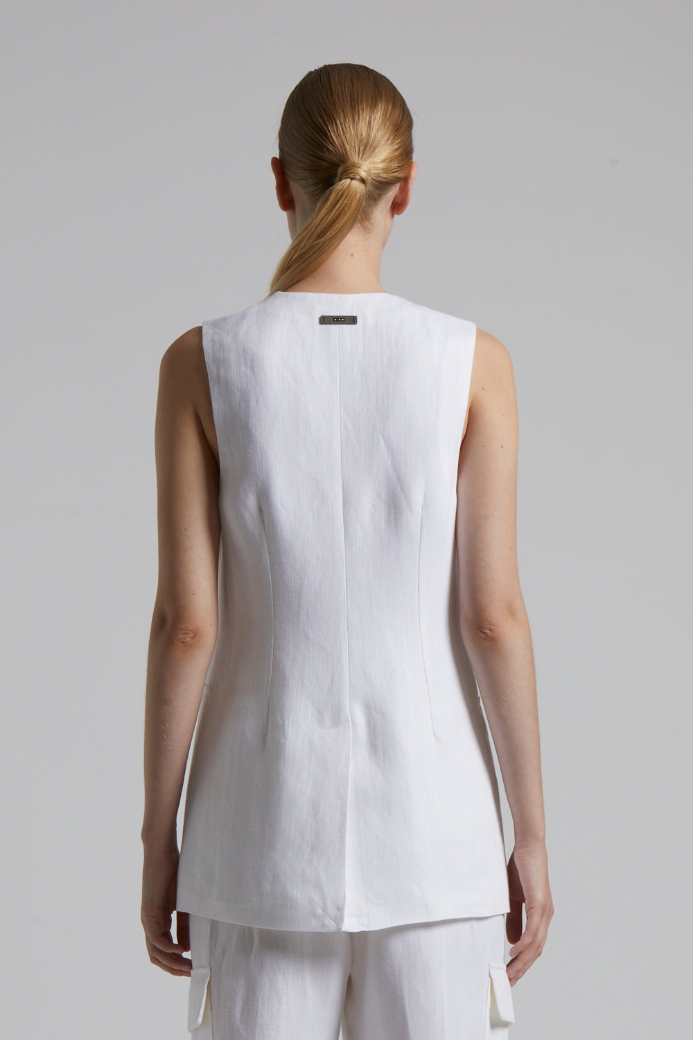 light white waistcoat