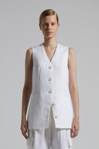 light white waistcoat