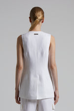 Carregar imagem no visualizador da galeria, light white waistcoat
