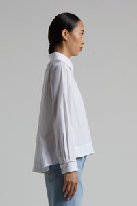 light white woman shirt