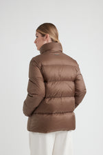 Load image into Gallery viewer, chestnut padded jacket
