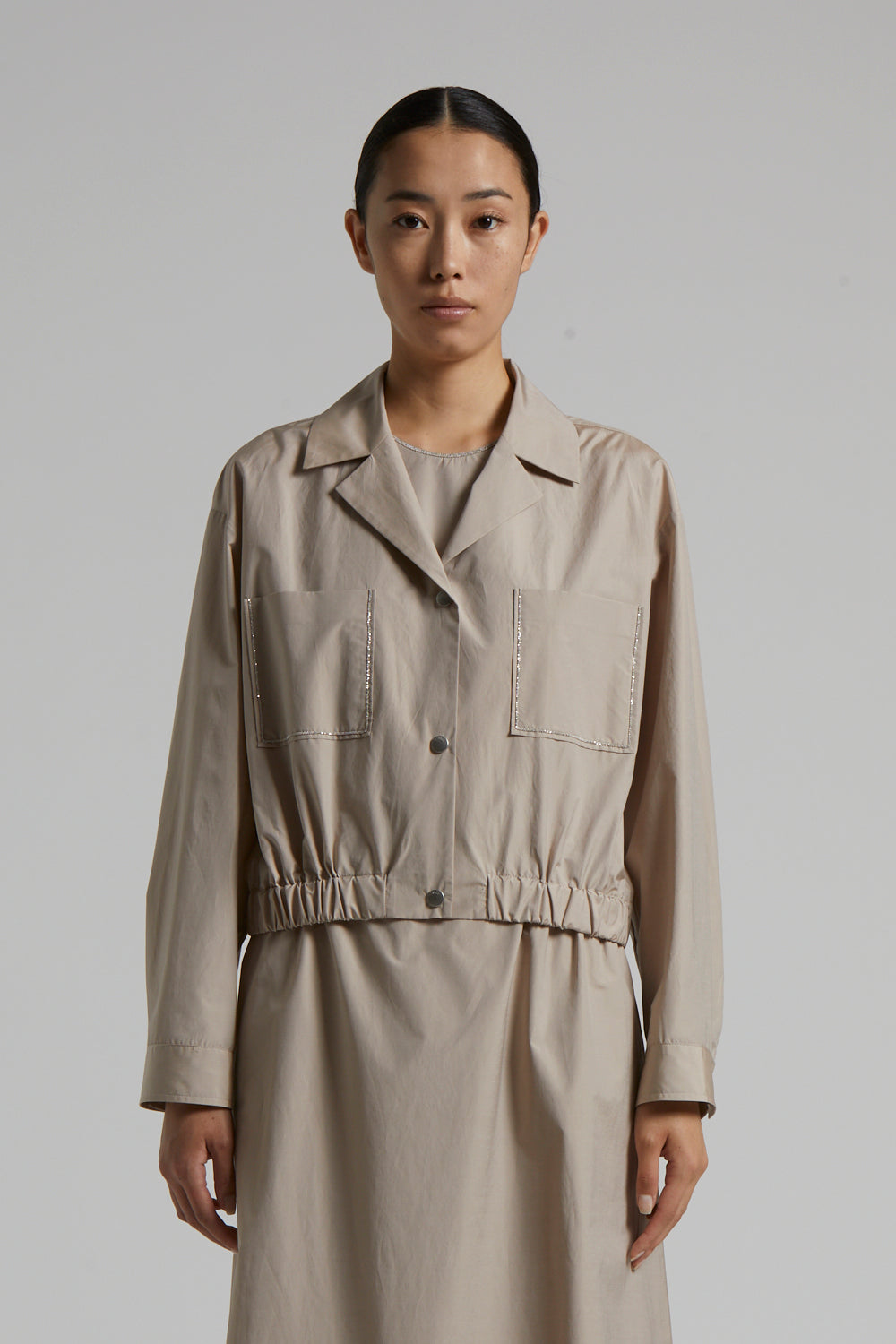 cappucino woman jacket