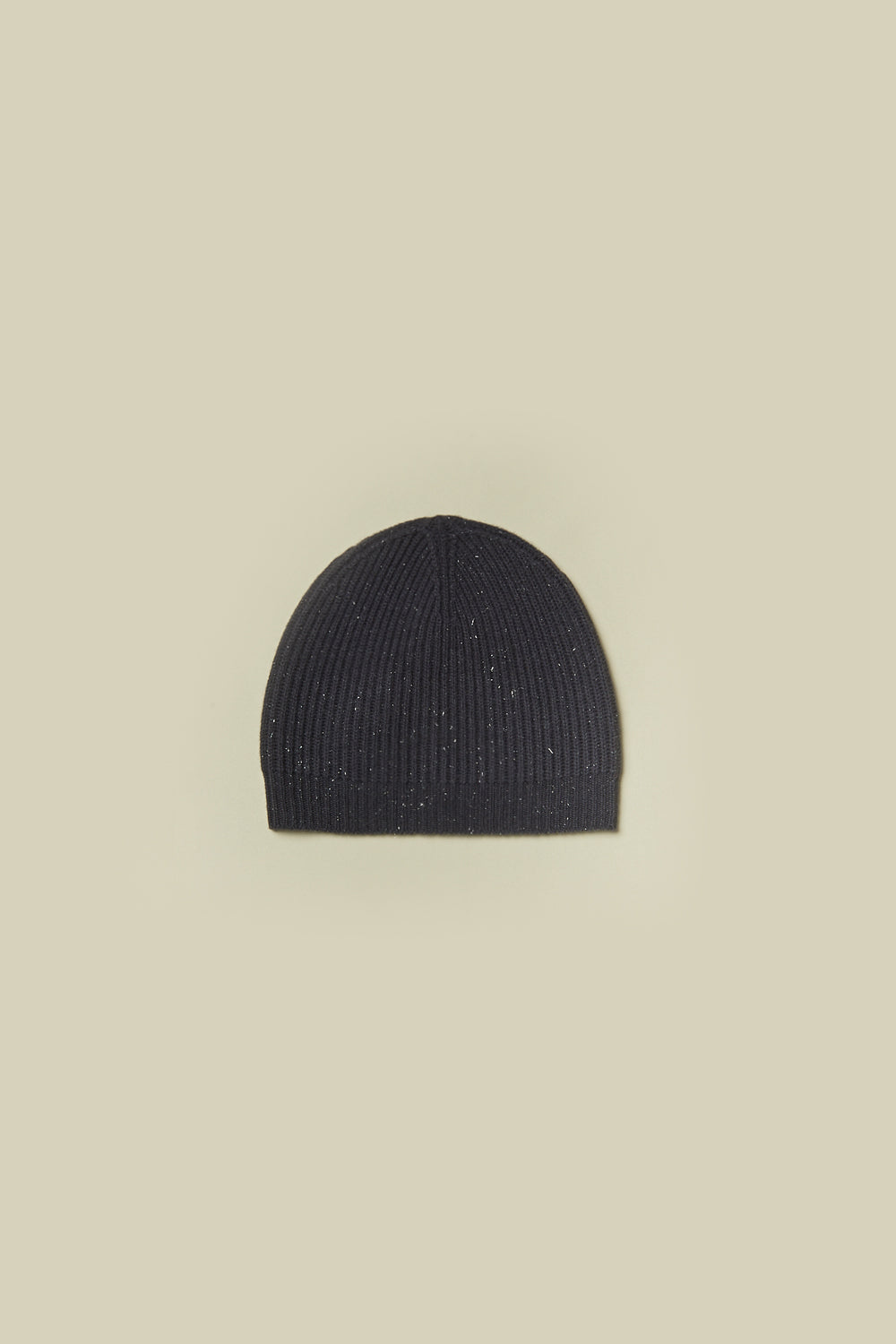 graphite lurex beanie