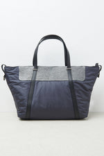 Load image into Gallery viewer, space blue multimaterial shopping bag
