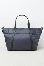 Load image into Gallery viewer, space blue multimaterial shopping bag
