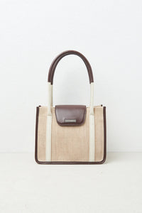 cappucino Midi hand bag