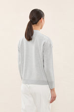 Load image into Gallery viewer, quick silver wool cardigan
