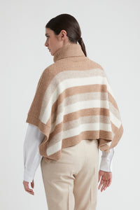 barley knitted cape