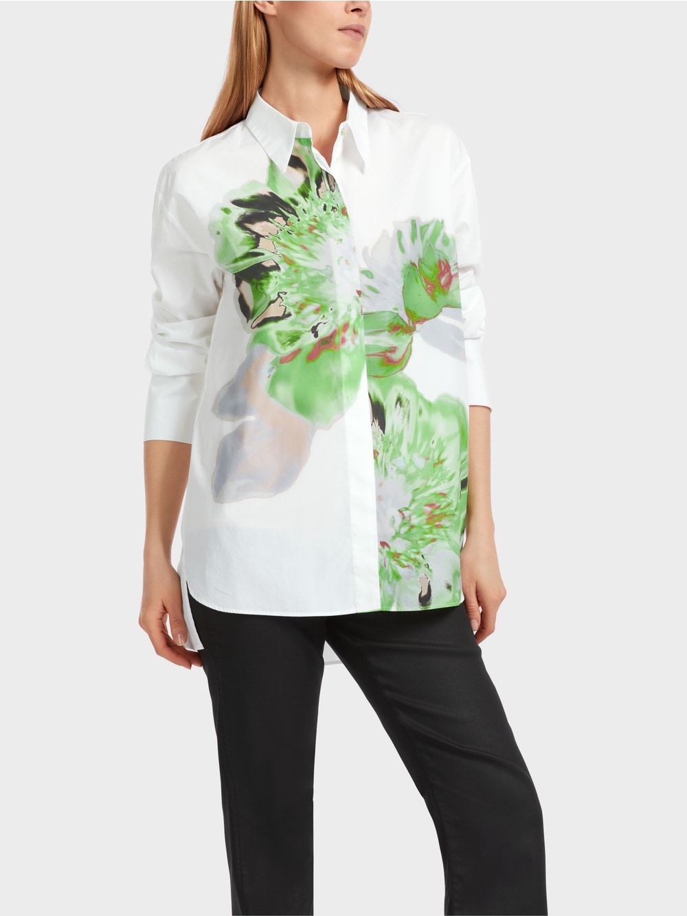 blusa camisa estampa floral