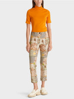 Load image into Gallery viewer, deep pumpkin slim fit pants
