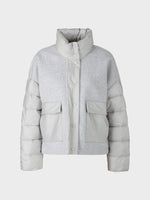 Carregar imagem no visualizador da galeria, silver grey outdoor jacket
