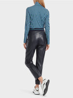 Load image into Gallery viewer, midnight blue slim fit pants
